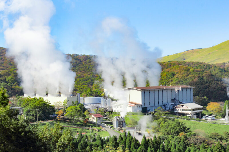 地熱発電の画像