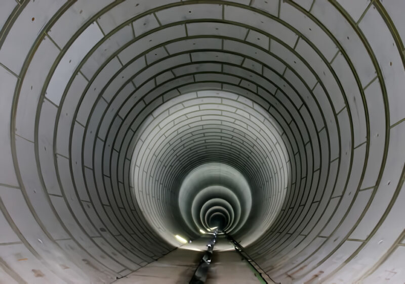 環状七号線地下調節池の写真。