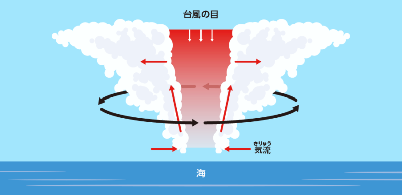 台風の目の中はどうなっている？ “台風の不思議”を徹底検証！