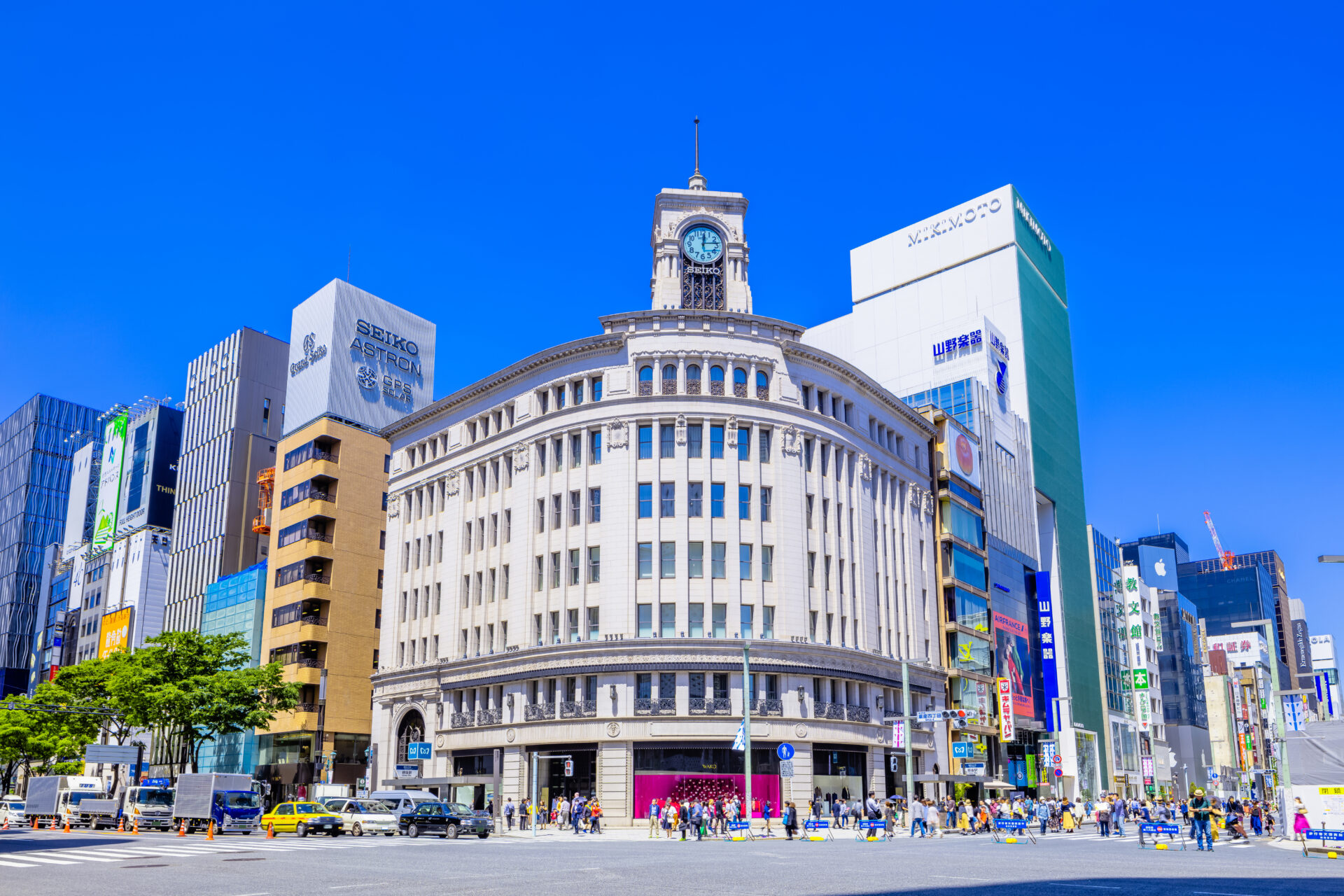 銀座通りの画像