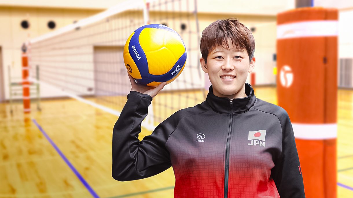 デフリンピックが東京にやってくる！<br>大注目のデフバレー・中田<ruby><span class="rs_skip">美緒</span><rt>みお</rt></ruby><ruby><span class="rs_skip">選手</span><rt>せんしゅ</rt></ruby>インタビュー