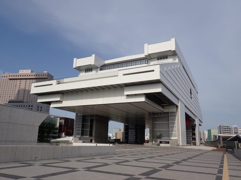 東京都江戸東京博物館の外観