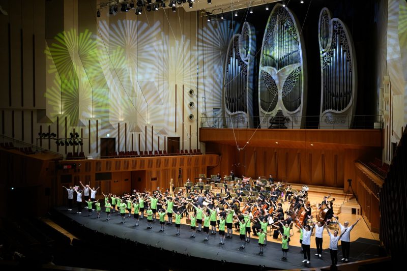 サラダ音楽祭の様子