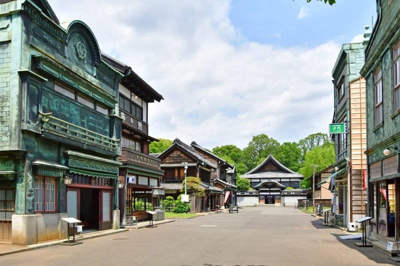 江戸東京たてもの園内の下町中通り