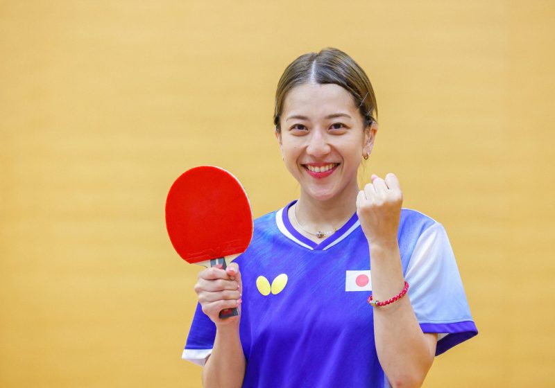 デフ卓球の亀澤理穂選手